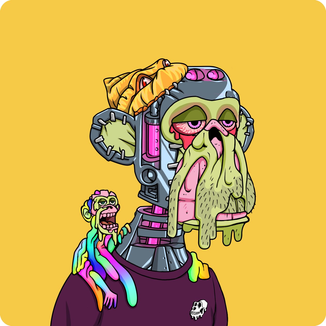 Yuga Labs - Mutant Ape Yacht Club - NFT # 2152