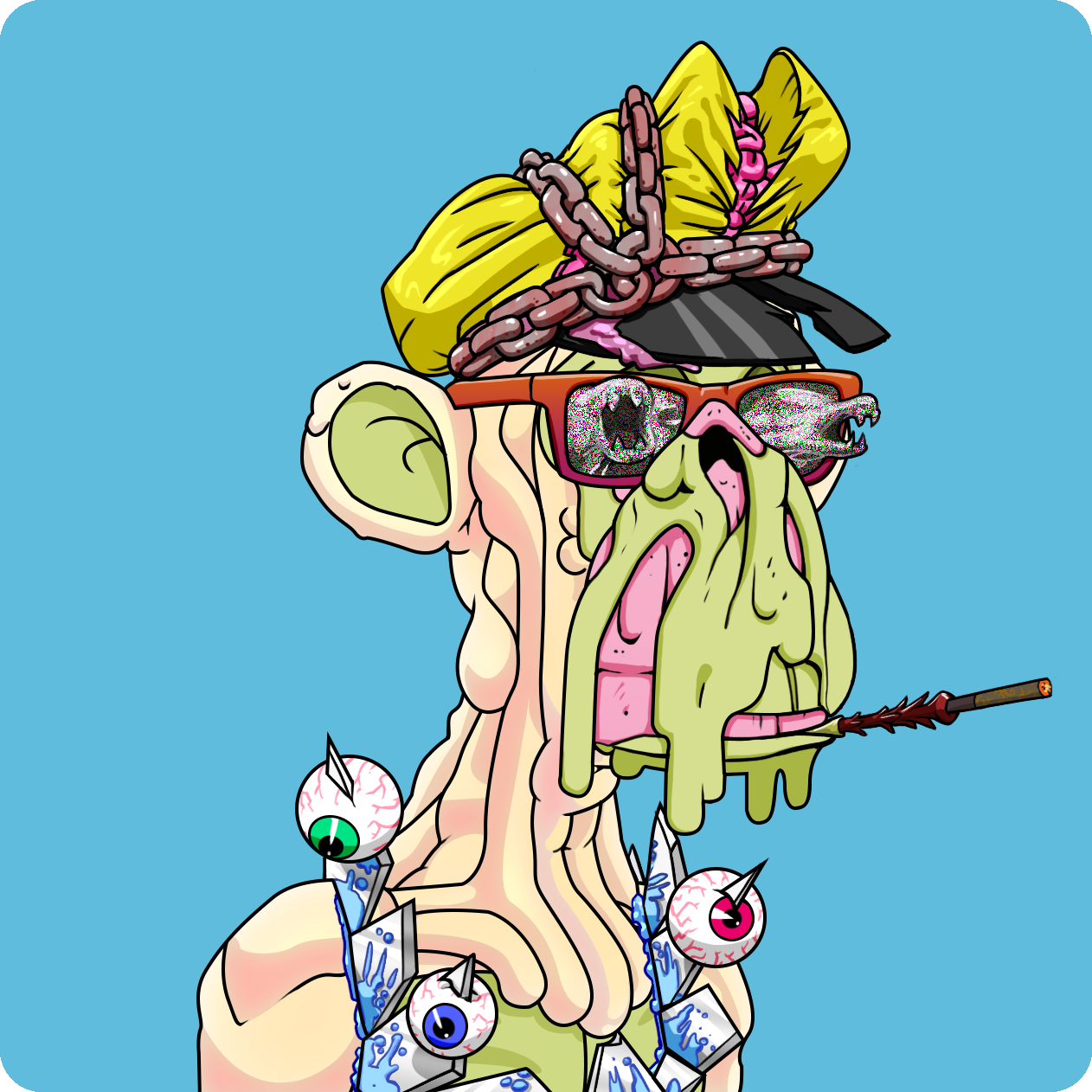 Yuga Labs - Mutant Ape Yacht Club - NFT # 24744