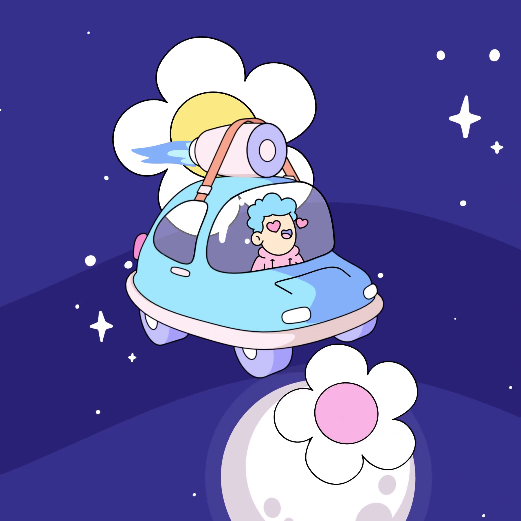 The Doodles Founders - Space Doodles - Space Doodle #9895 - NFT # 9895