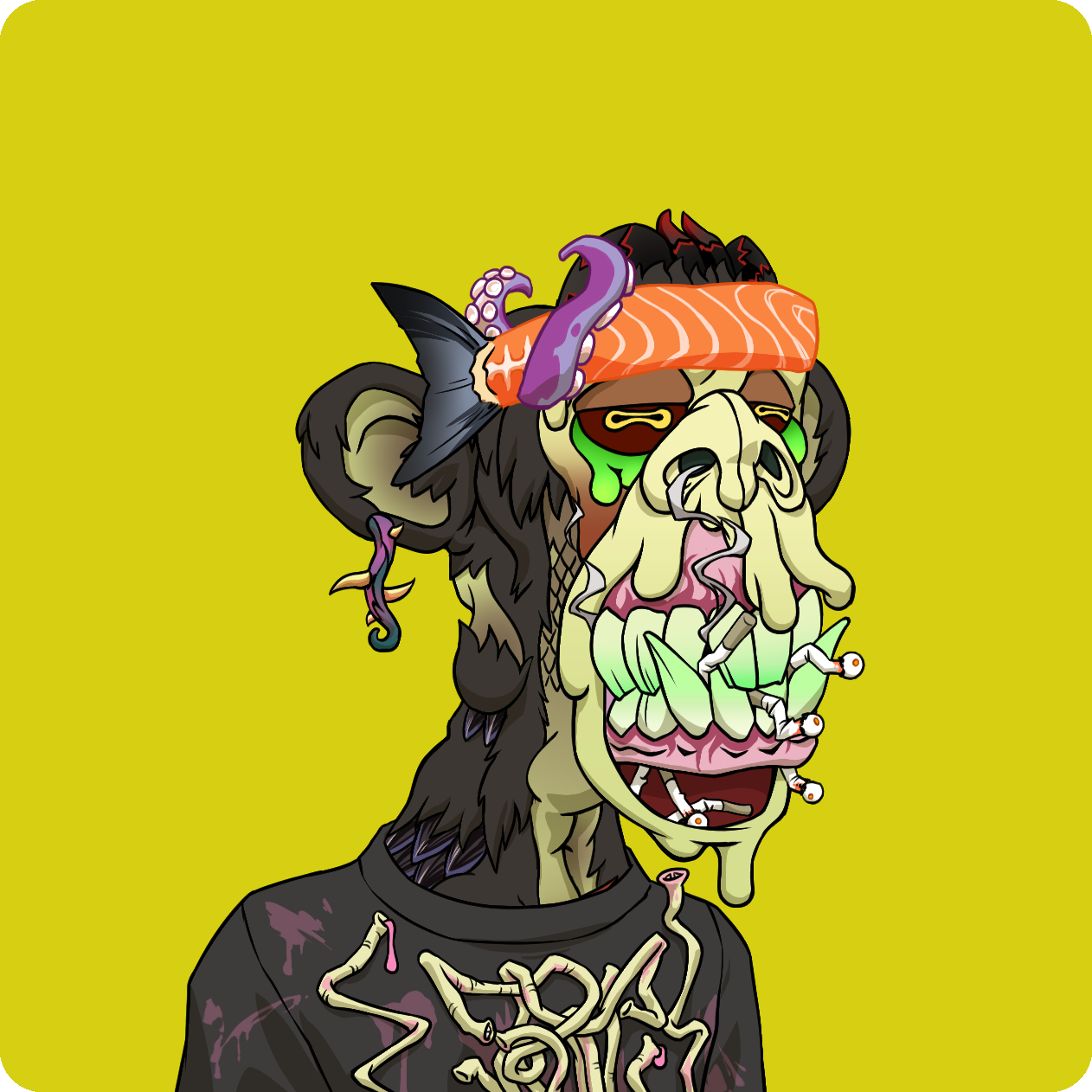 Yuga Labs - Mutant Ape Yacht Club - NFT # 8571