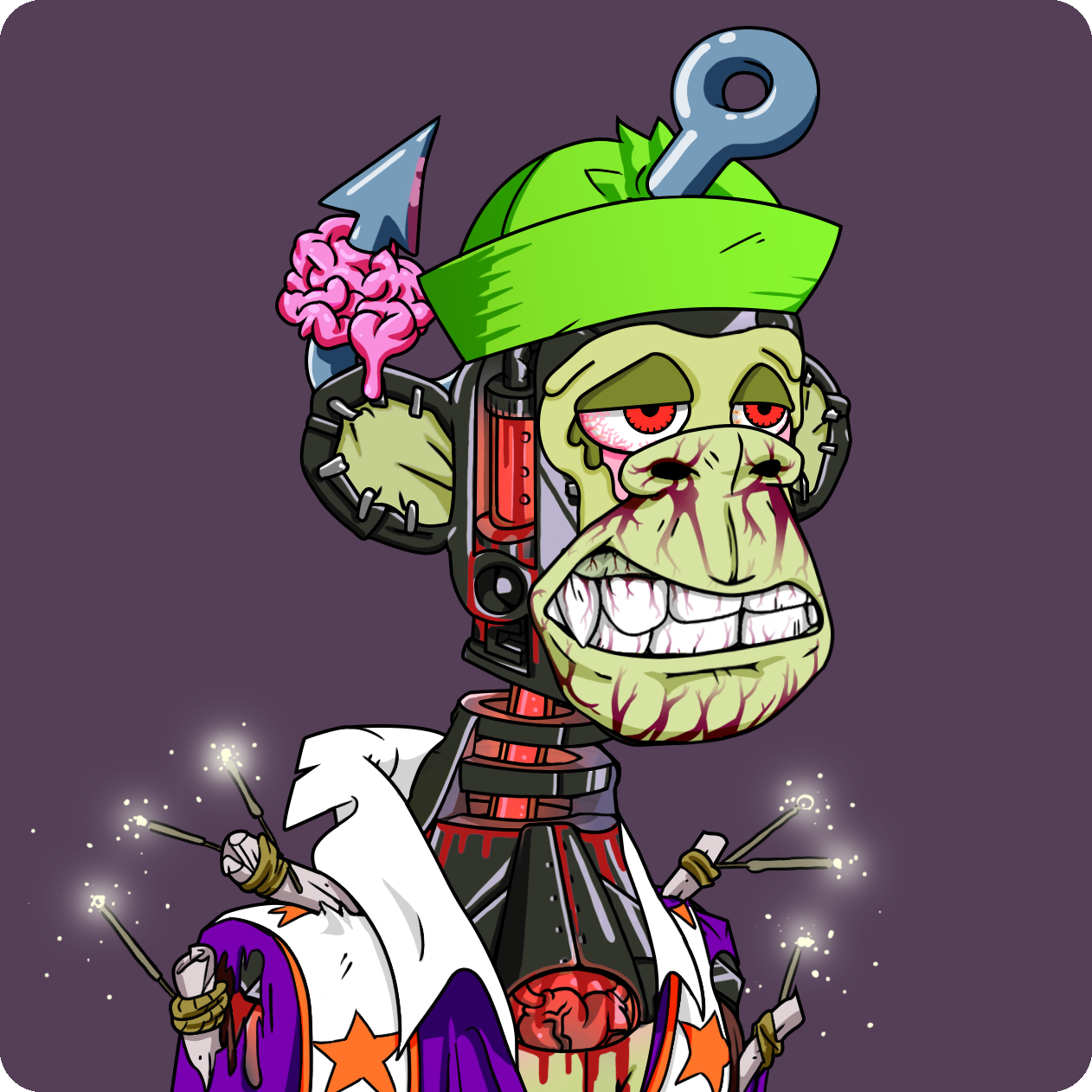 Yuga Labs - Mutant Ape Yacht Club - NFT # 9456