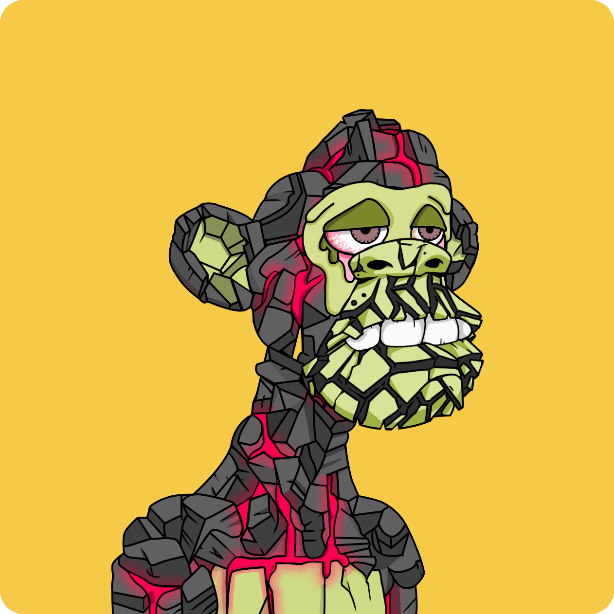 Yuga Labs - Mutant Ape Yacht Club - NFT # 21806