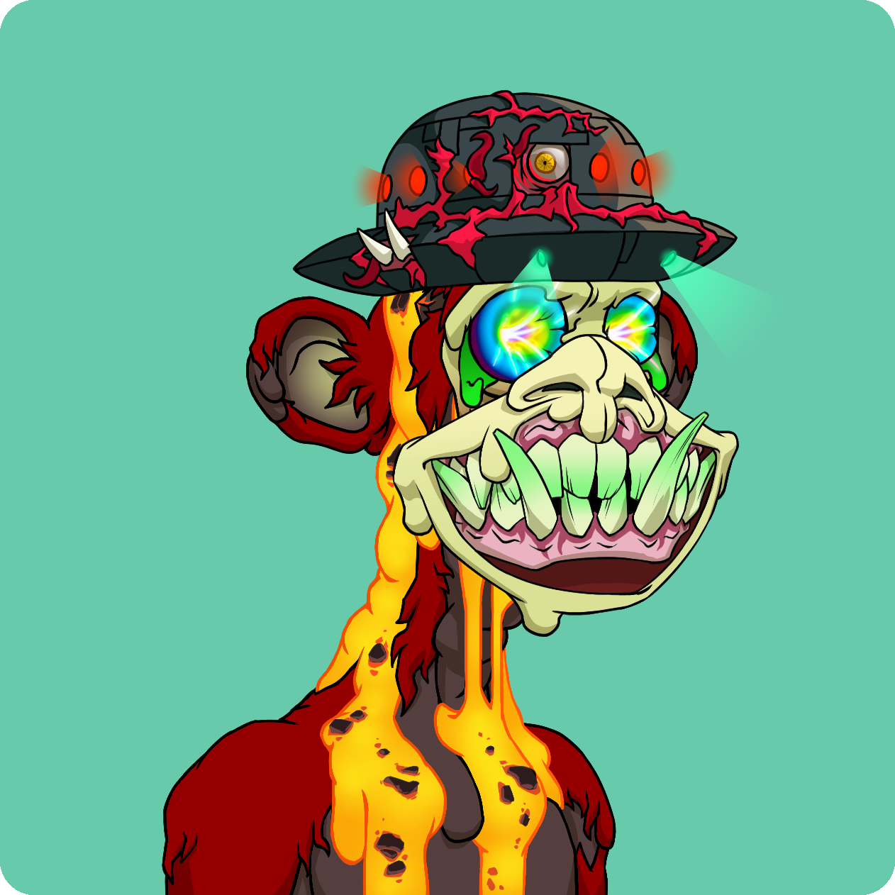 Yuga Labs - Mutant Ape Yacht Club - NFT # 7006