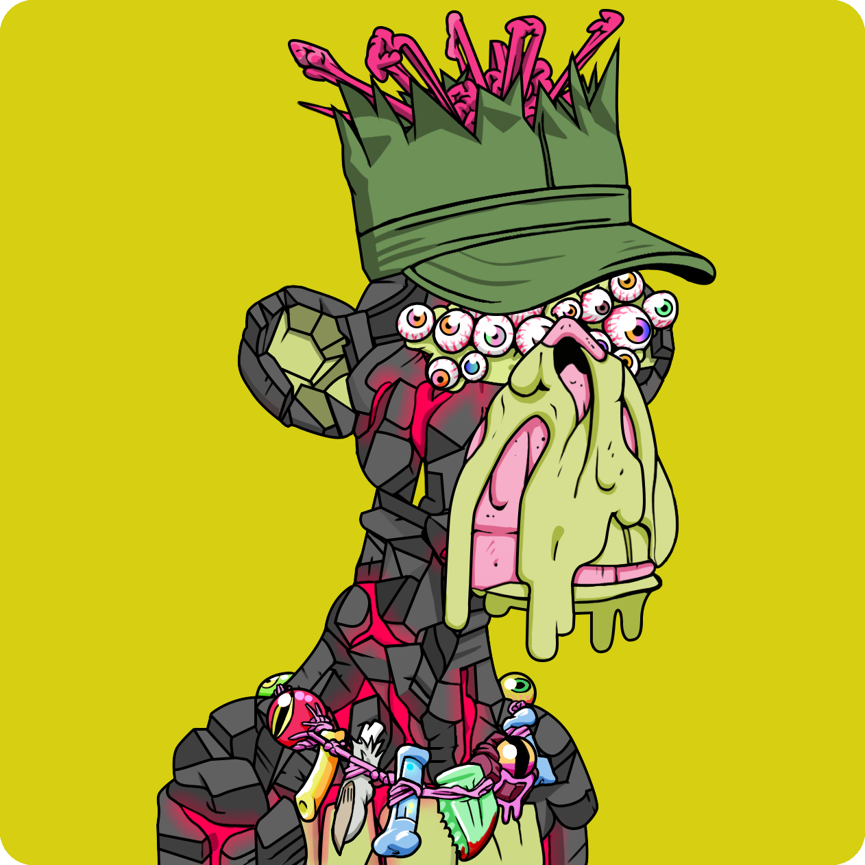 Yuga Labs - Mutant Ape Yacht Club - NFT # 2612