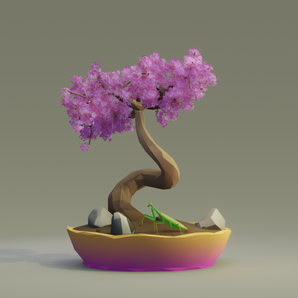 ZENFT Garden Society - Bonsai - Bonsai #158 - NFT # 158