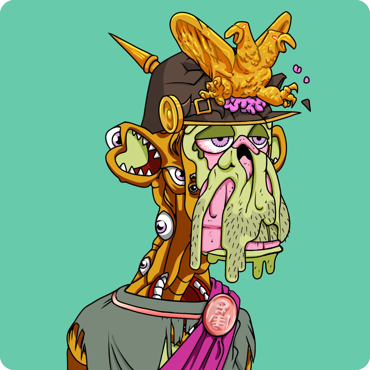 Yuga Labs - Mutant Ape Yacht Club - NFT # 14644