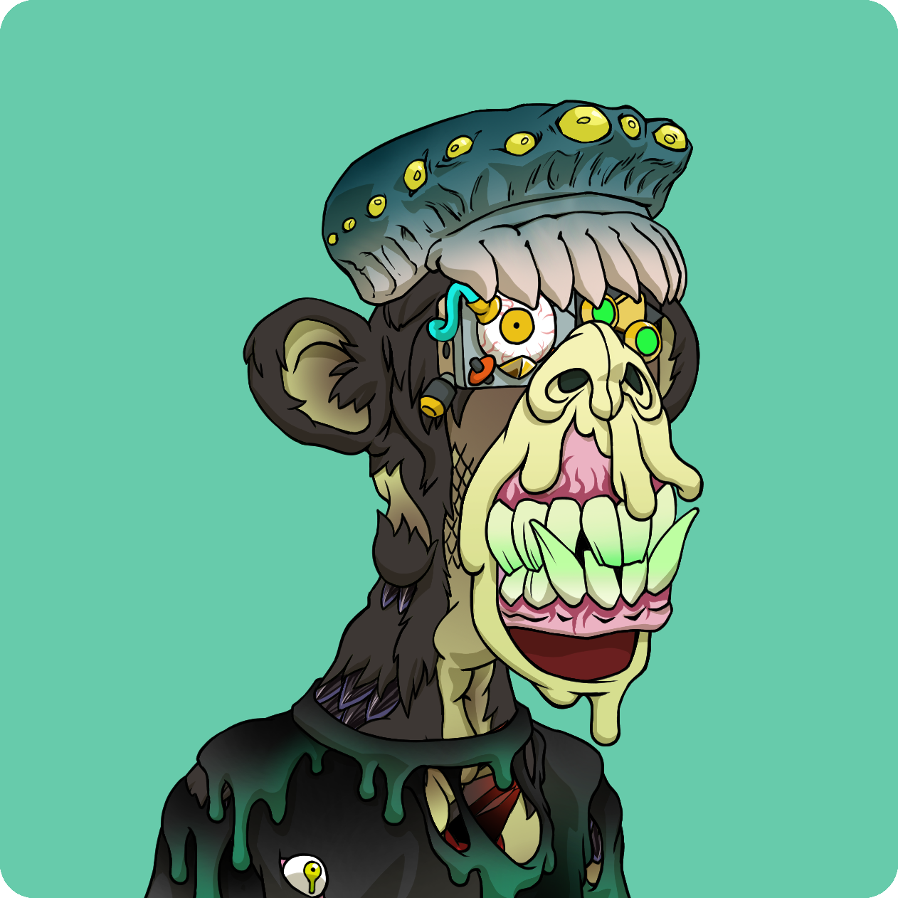 Yuga Labs - Mutant Ape Yacht Club - NFT # 549