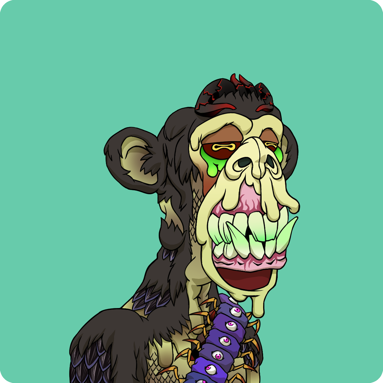 Yuga Labs - Mutant Ape Yacht Club - NFT # 4112