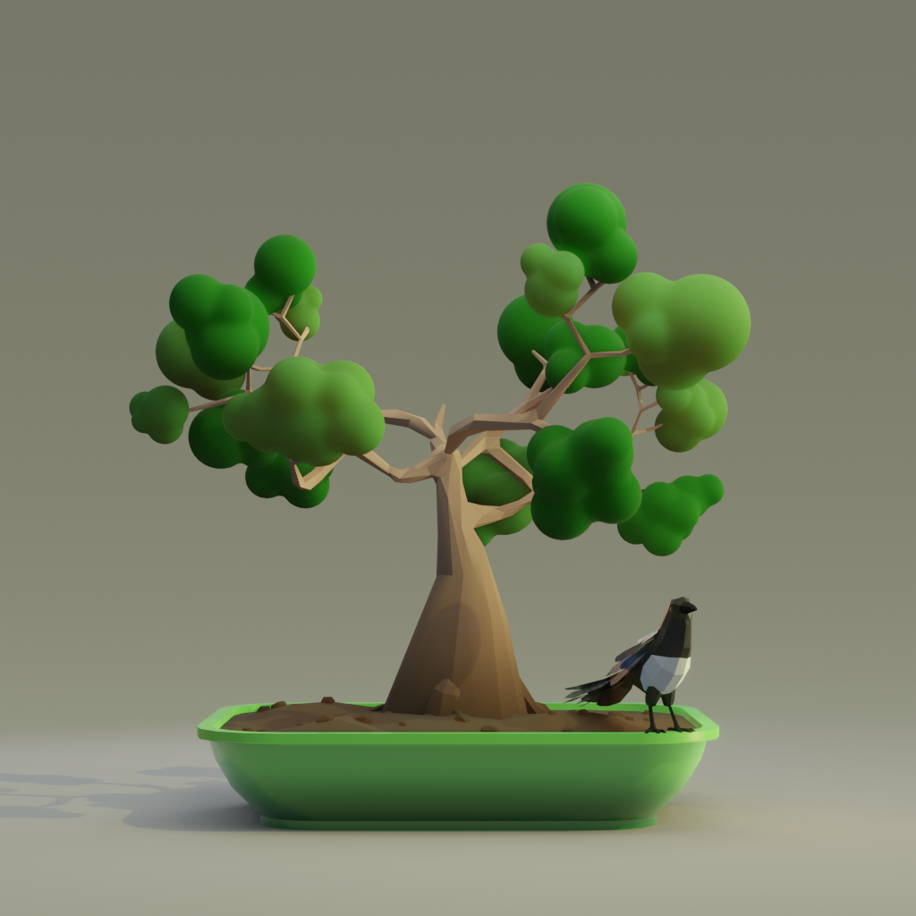 ZENFT Garden Society - Bonsai - Bonsai #8528 - NFT # 8528