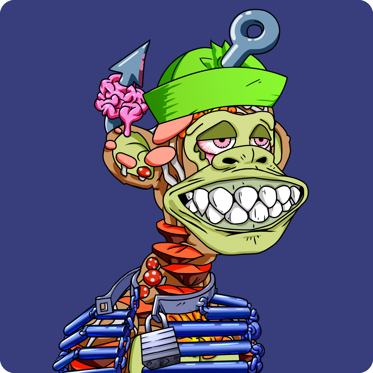 Yuga Labs - Mutant Ape Yacht Club - NFT # 24566