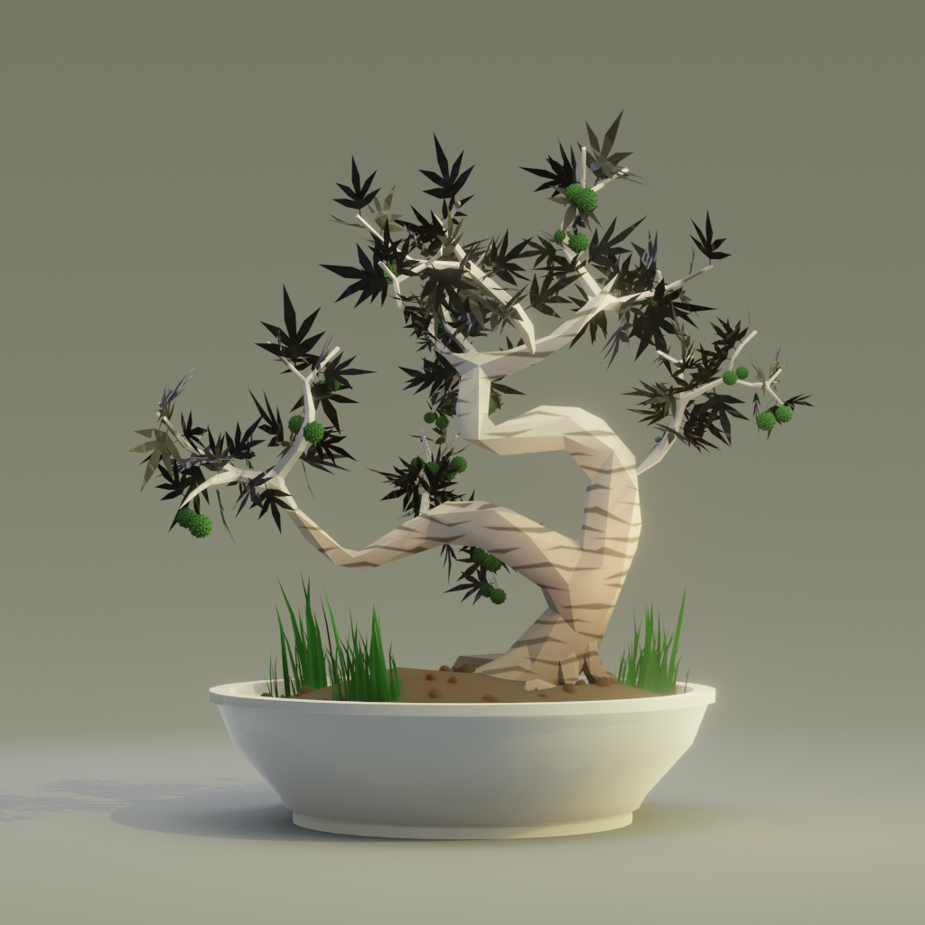 ZENFT Garden Society - Bonsai - Bonsai #8356 - NFT # 8356