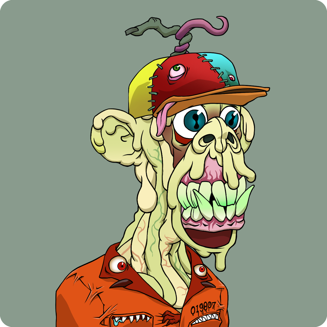 Yuga Labs - Mutant Ape Yacht Club - NFT # 2085