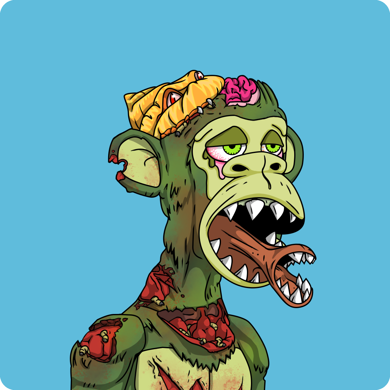 Yuga Labs - Mutant Ape Yacht Club - NFT # 8916