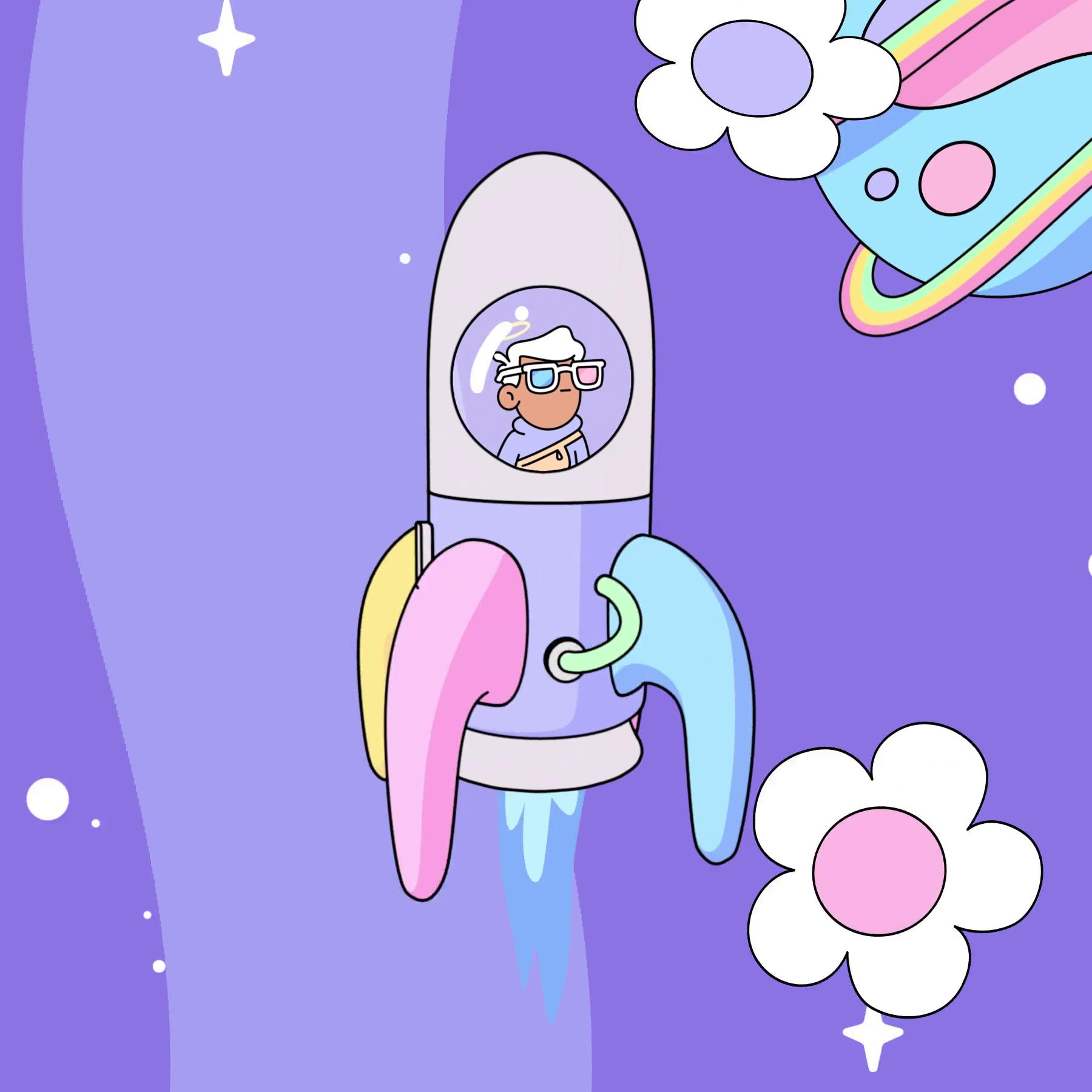 The Doodles Founders - Space Doodles - Space Doodle #177 - NFT # 177