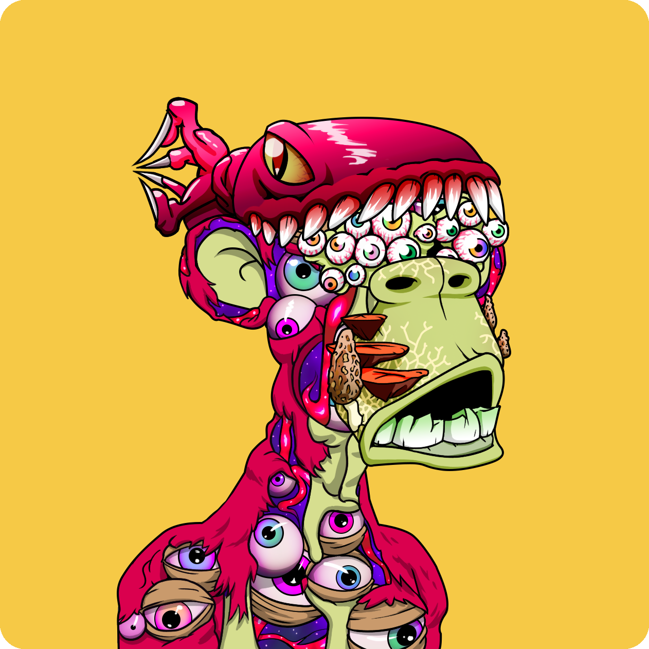 Yuga Labs - Mutant Ape Yacht Club - NFT # 13936