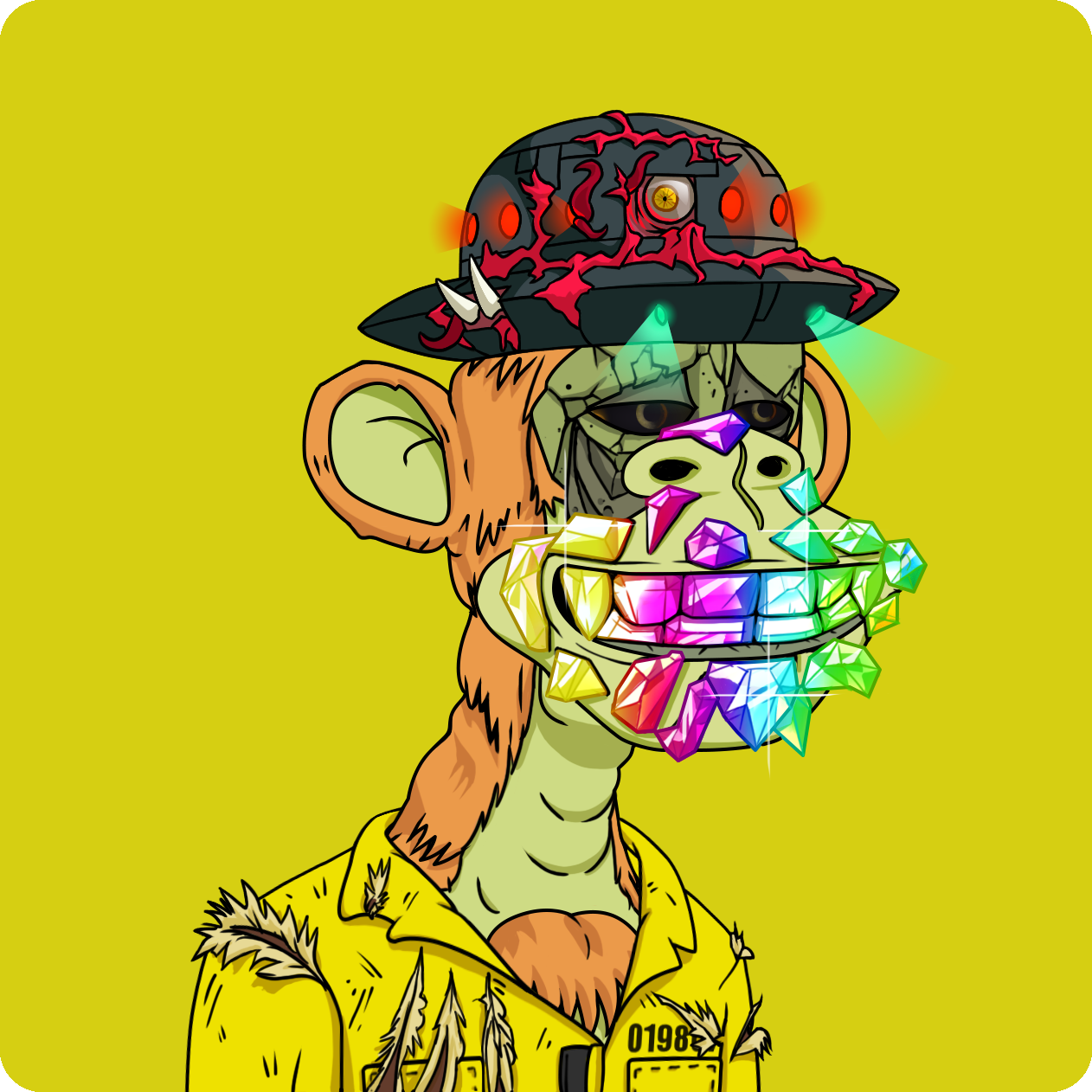 Yuga Labs - Mutant Ape Yacht Club - NFT # 4552