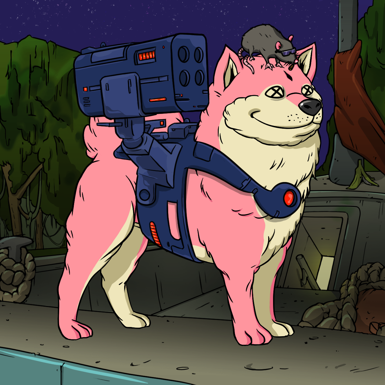 Yuga Labs - Bored Ape Kennel Club - NFT # 485