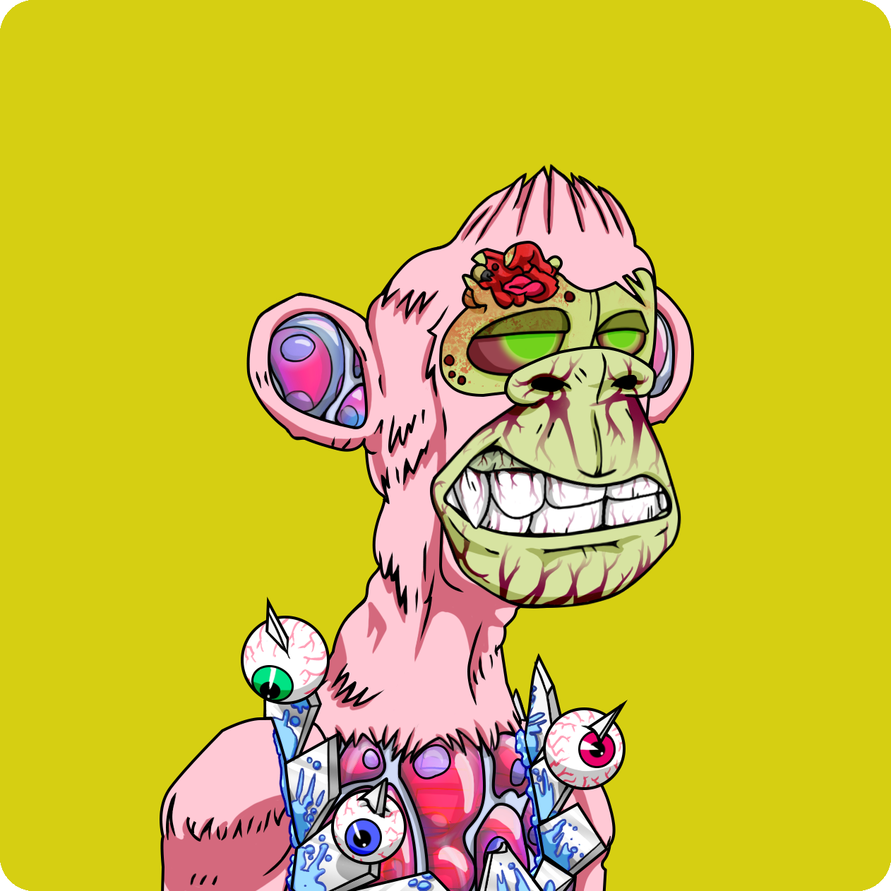 Yuga Labs - Mutant Ape Yacht Club - NFT # 28310