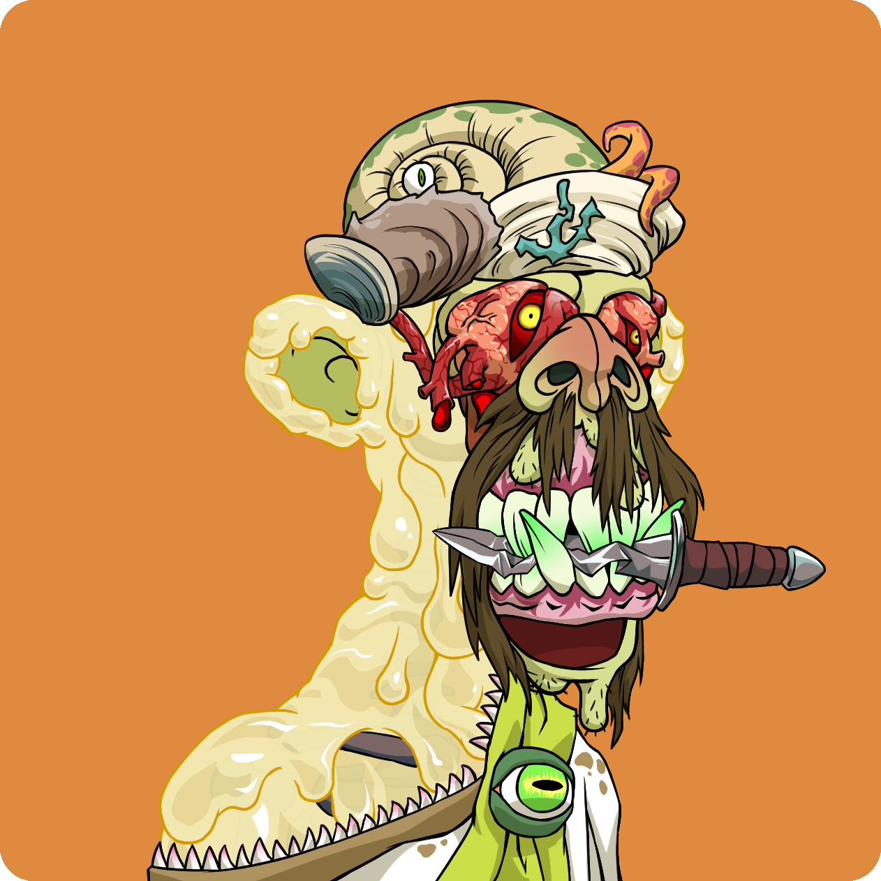 Yuga Labs - Mutant Ape Yacht Club - NFT # 19145