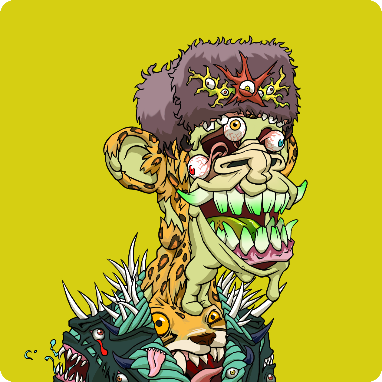 Yuga Labs - Mutant Ape Yacht Club - NFT # 29733