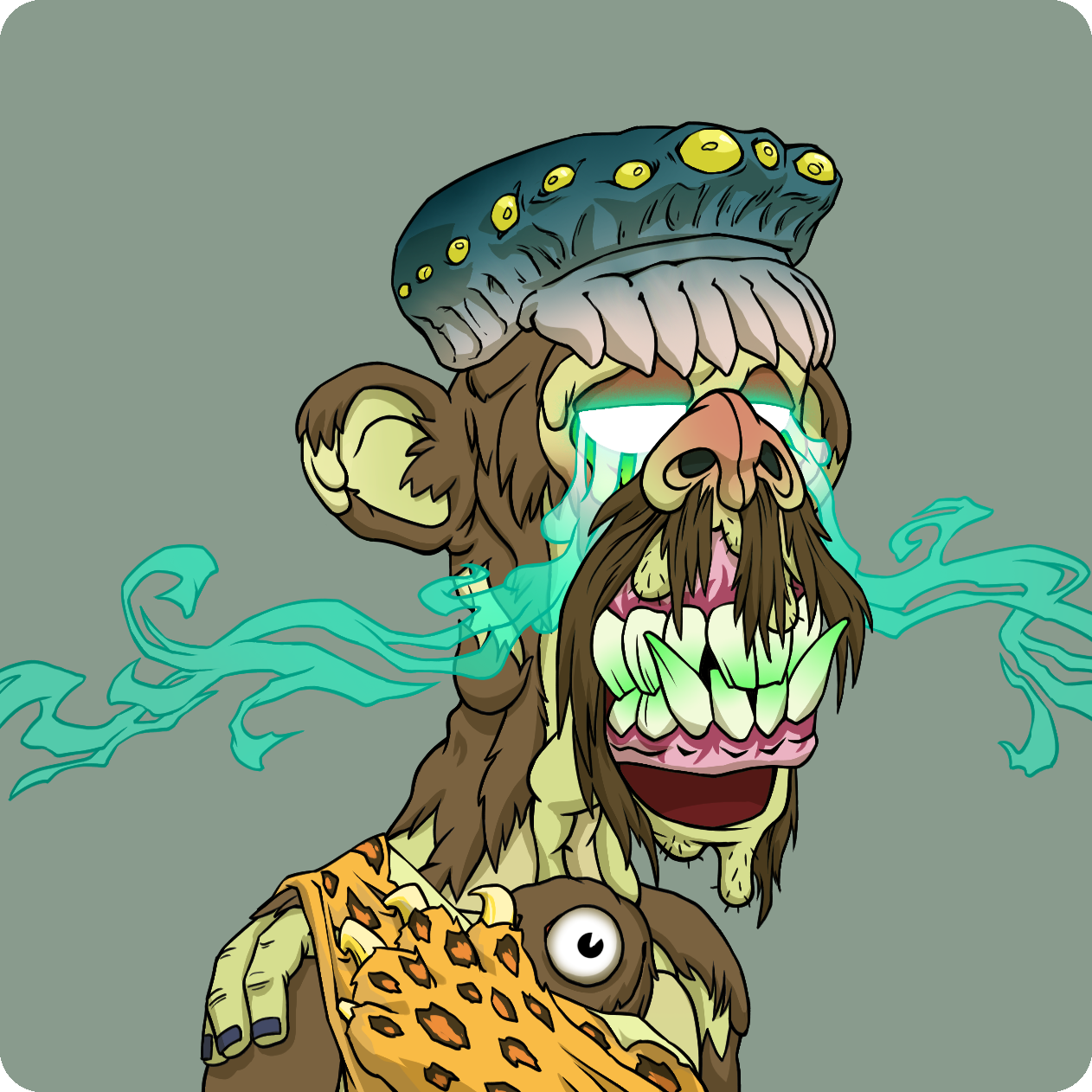 Yuga Labs - Mutant Ape Yacht Club - NFT # 8548