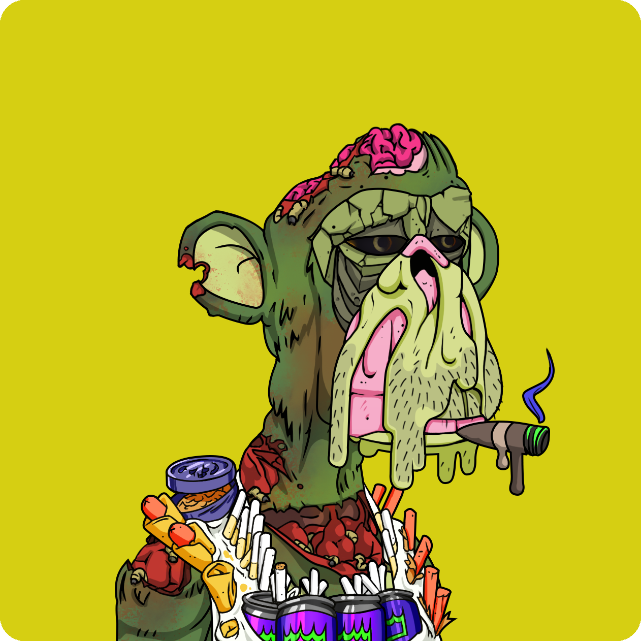 Yuga Labs - Mutant Ape Yacht Club - NFT # 14488