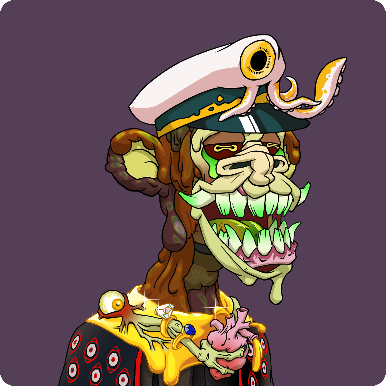 Yuga Labs - Mutant Ape Yacht Club - NFT # 15655