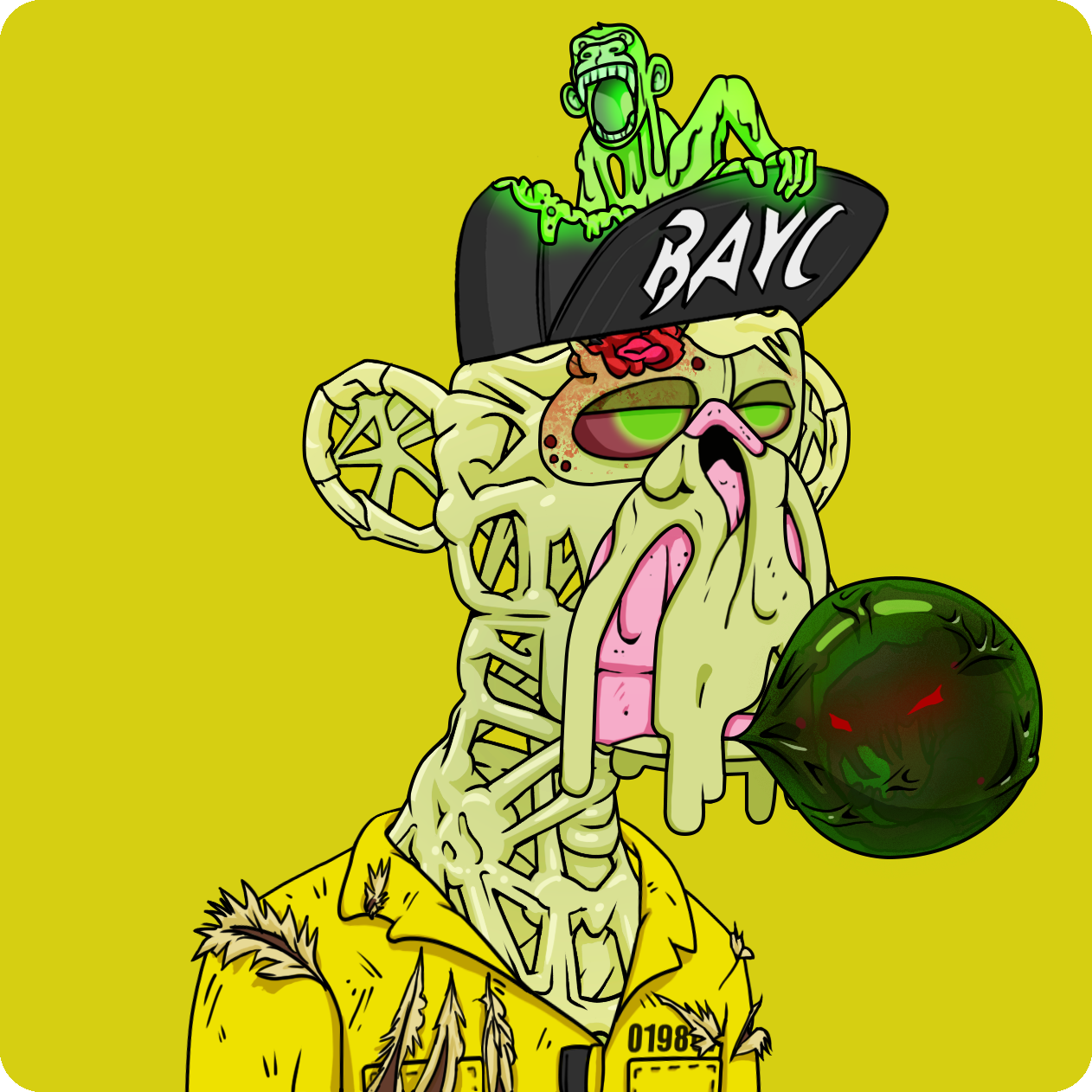 Yuga Labs - Mutant Ape Yacht Club - NFT # 677