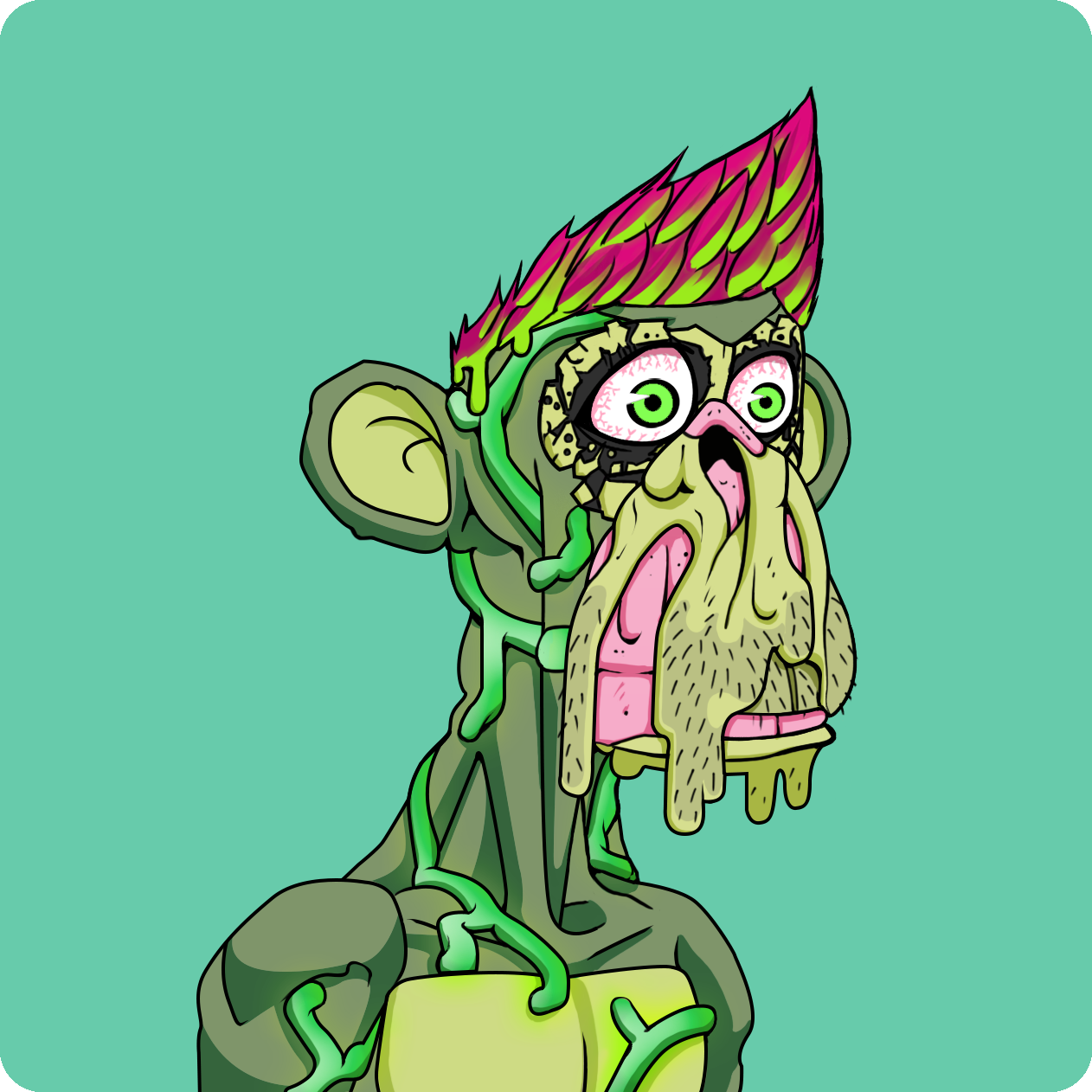 Yuga Labs - Mutant Ape Yacht Club - NFT # 5434