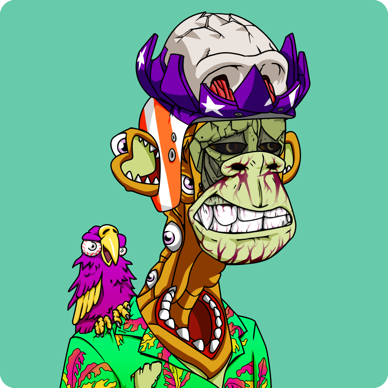 Yuga Labs - Mutant Ape Yacht Club - NFT # 27420