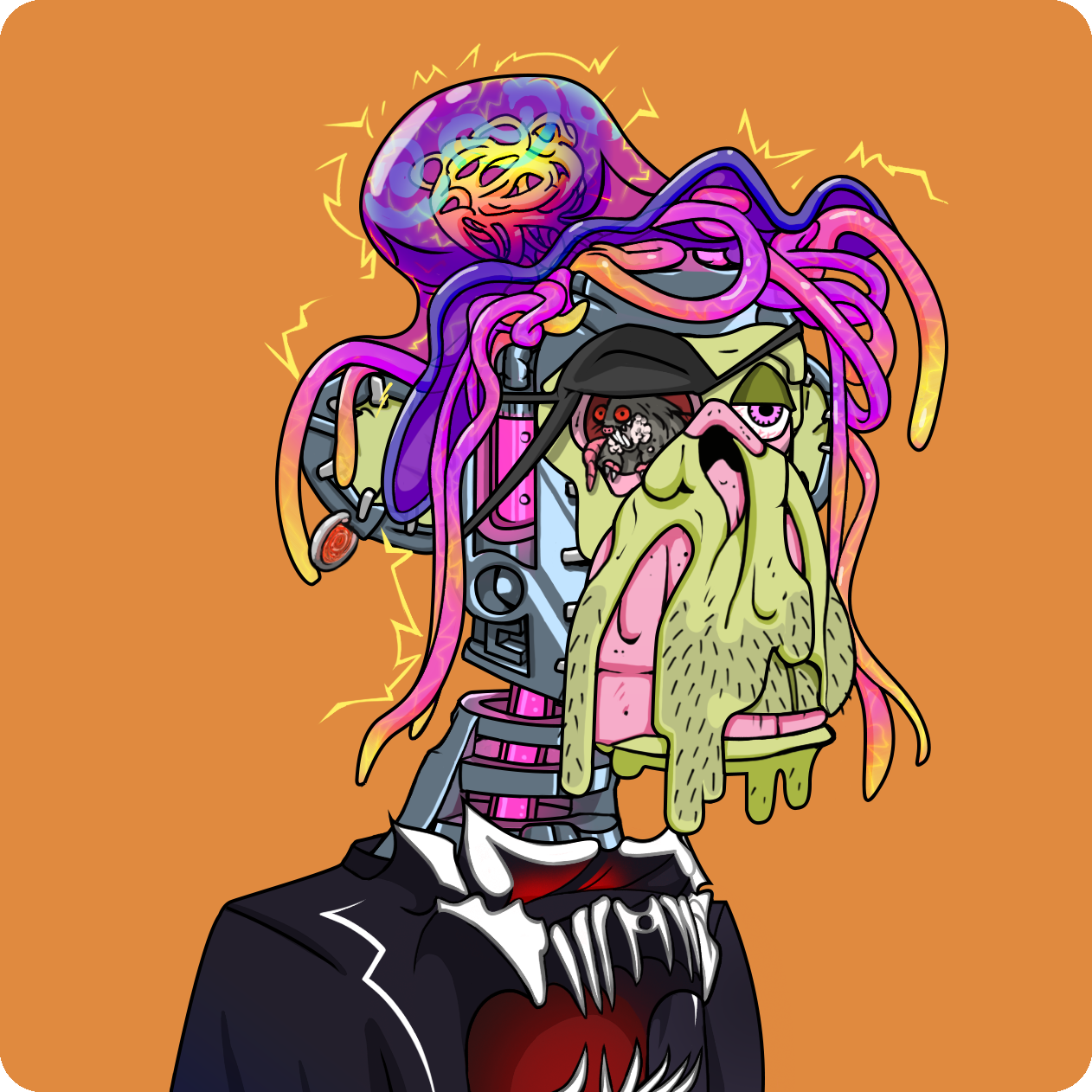 Yuga Labs - Mutant Ape Yacht Club - NFT # 3478