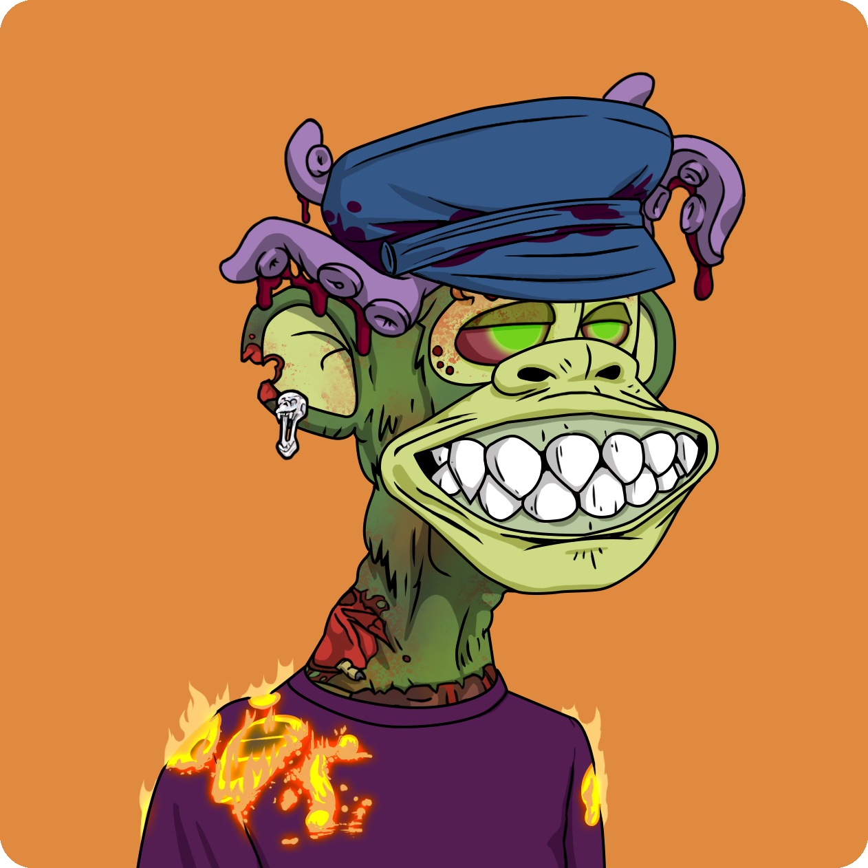 Yuga Labs - Mutant Ape Yacht Club - NFT # 1225