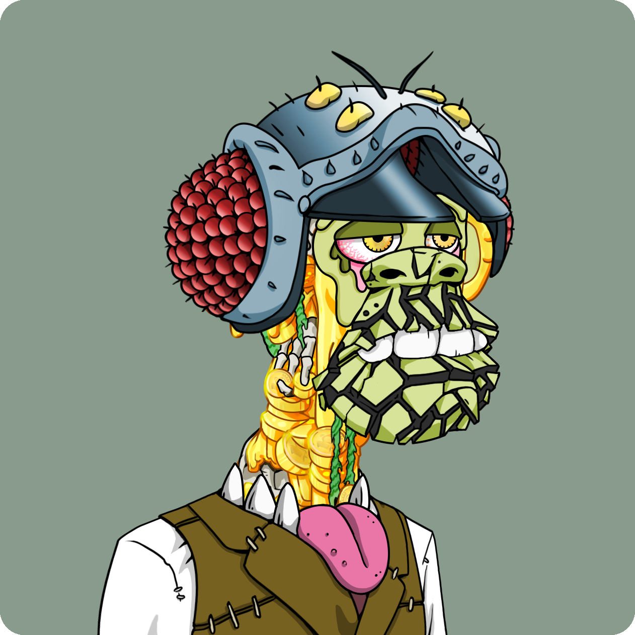 Yuga Labs - Mutant Ape Yacht Club - NFT # 3633