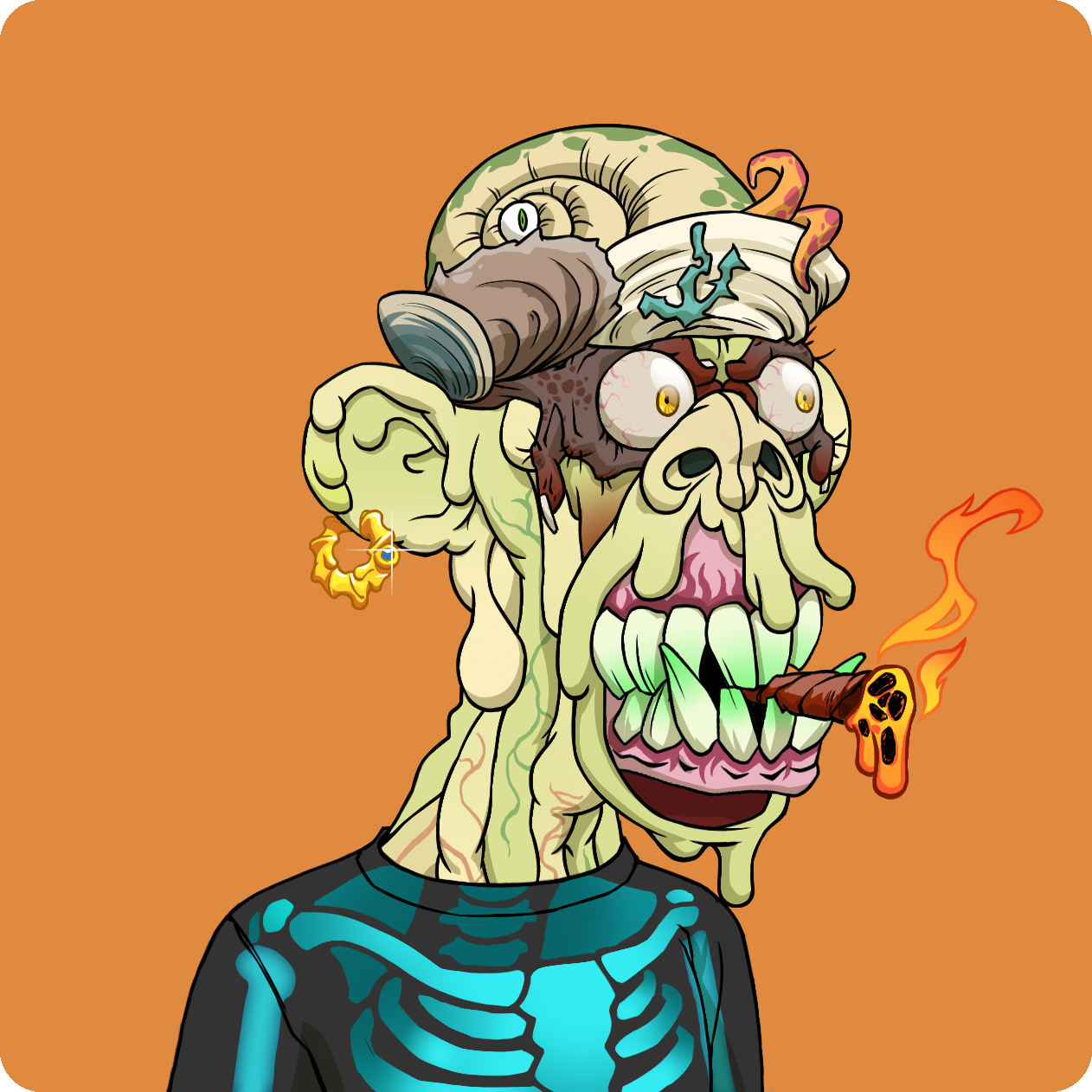 Yuga Labs - Mutant Ape Yacht Club - NFT # 10929