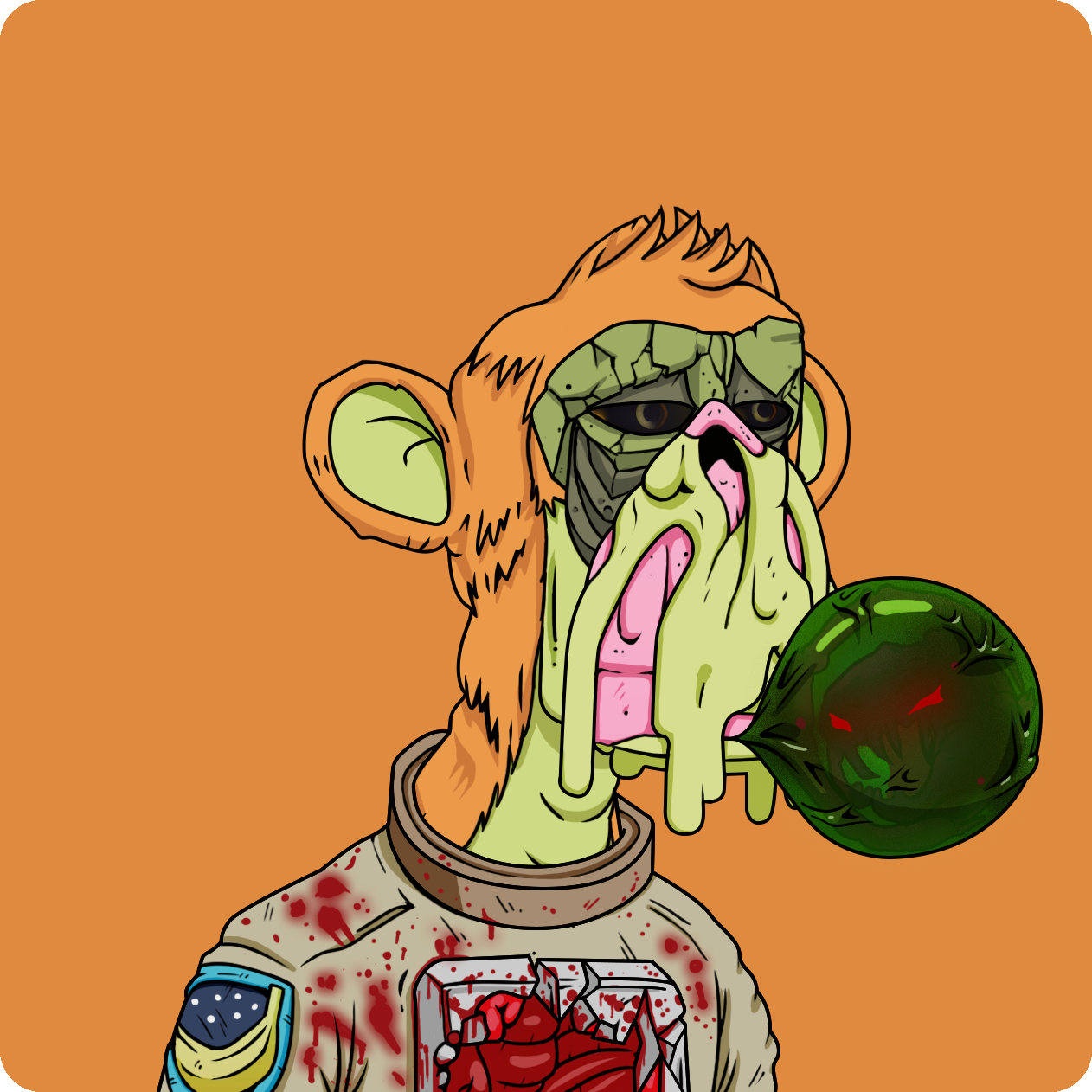 Yuga Labs - Mutant Ape Yacht Club - NFT # 2040