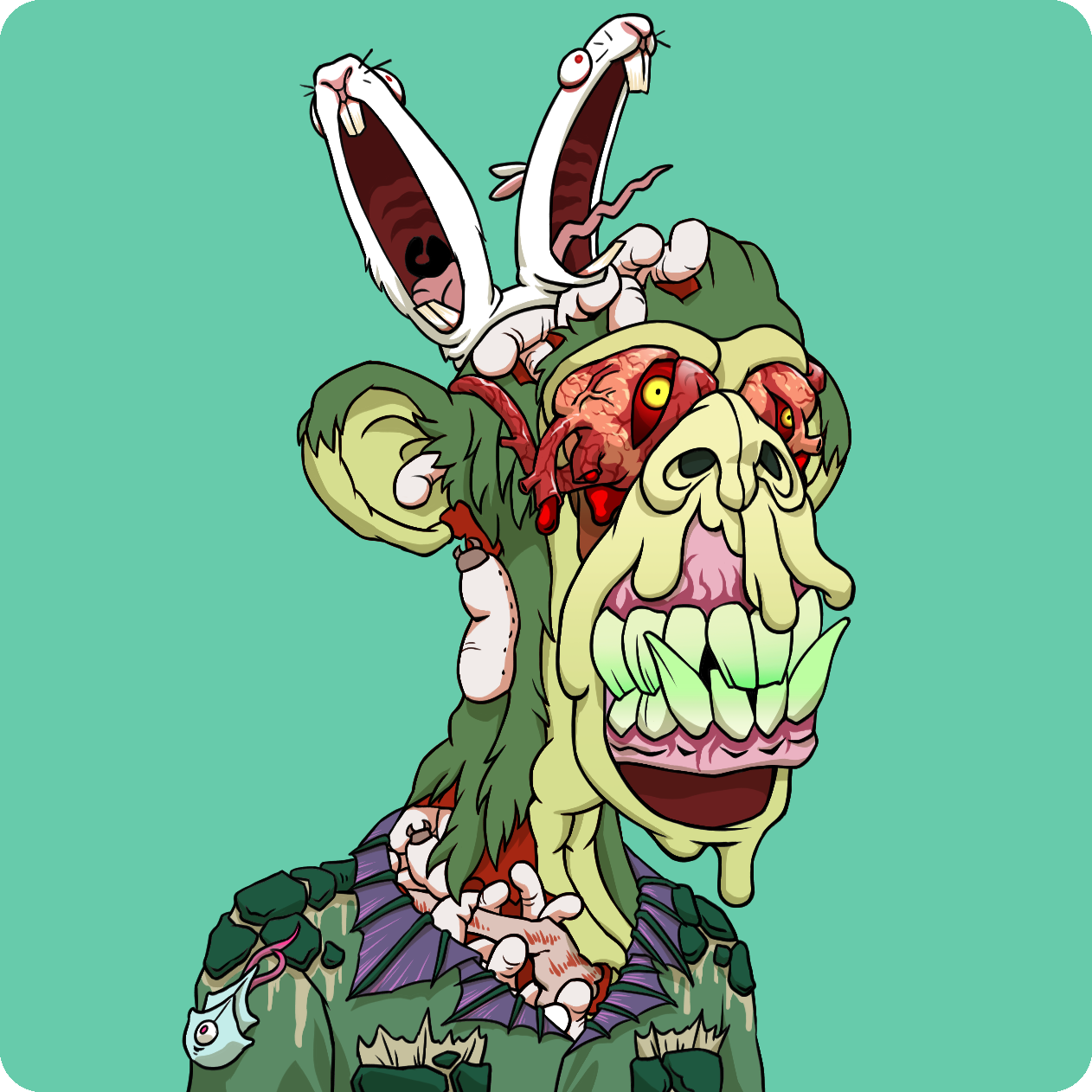 Yuga Labs - Mutant Ape Yacht Club - NFT # 29863