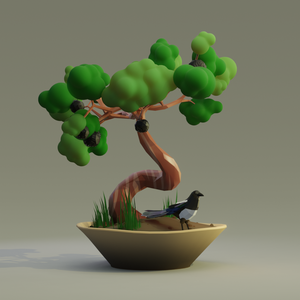 ZENFT Garden Society - Bonsai - Bonsai #8250 - NFT # 8250