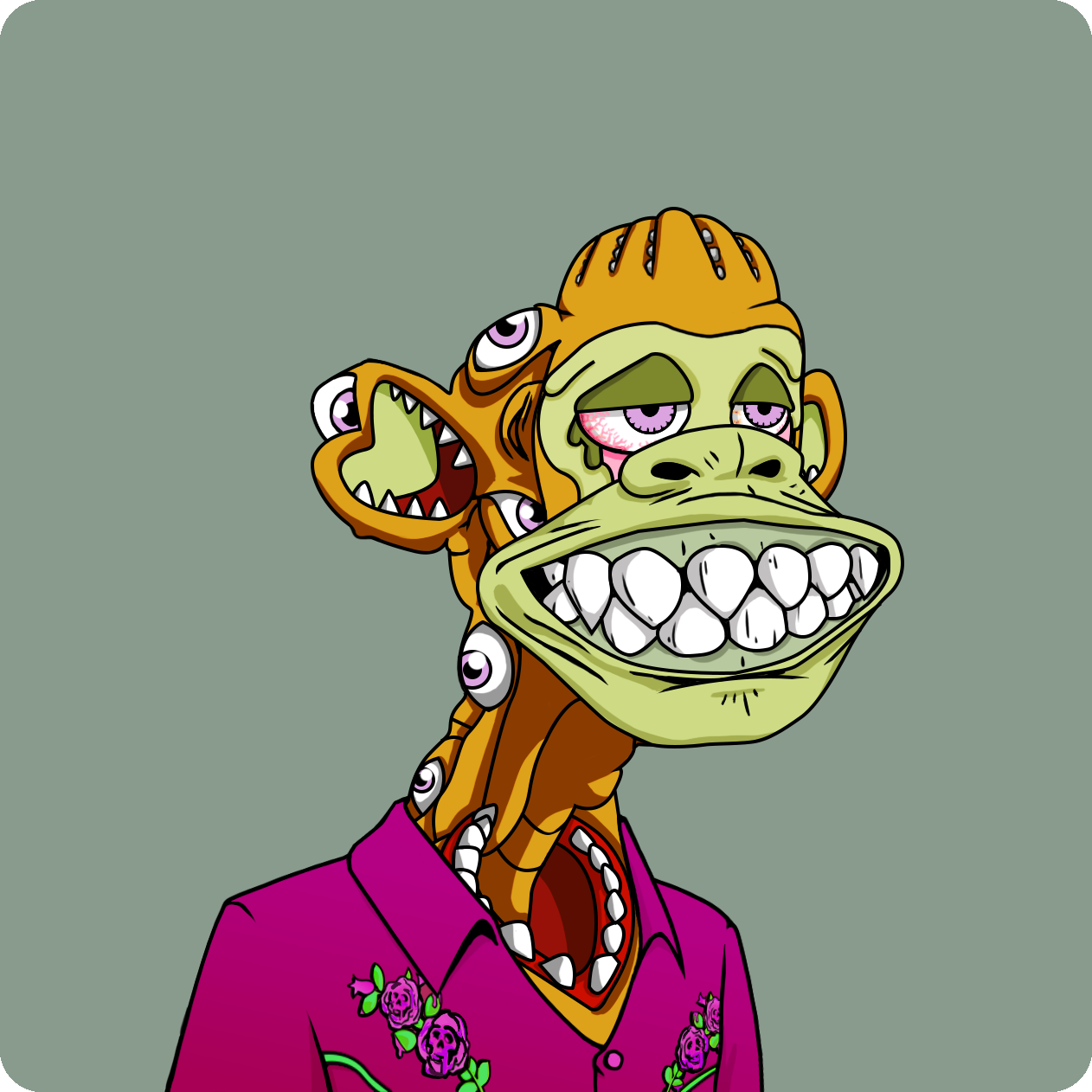 Yuga Labs - Mutant Ape Yacht Club - NFT # 4543