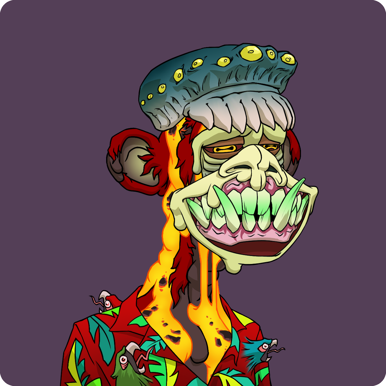 Yuga Labs - Mutant Ape Yacht Club - NFT # 1139