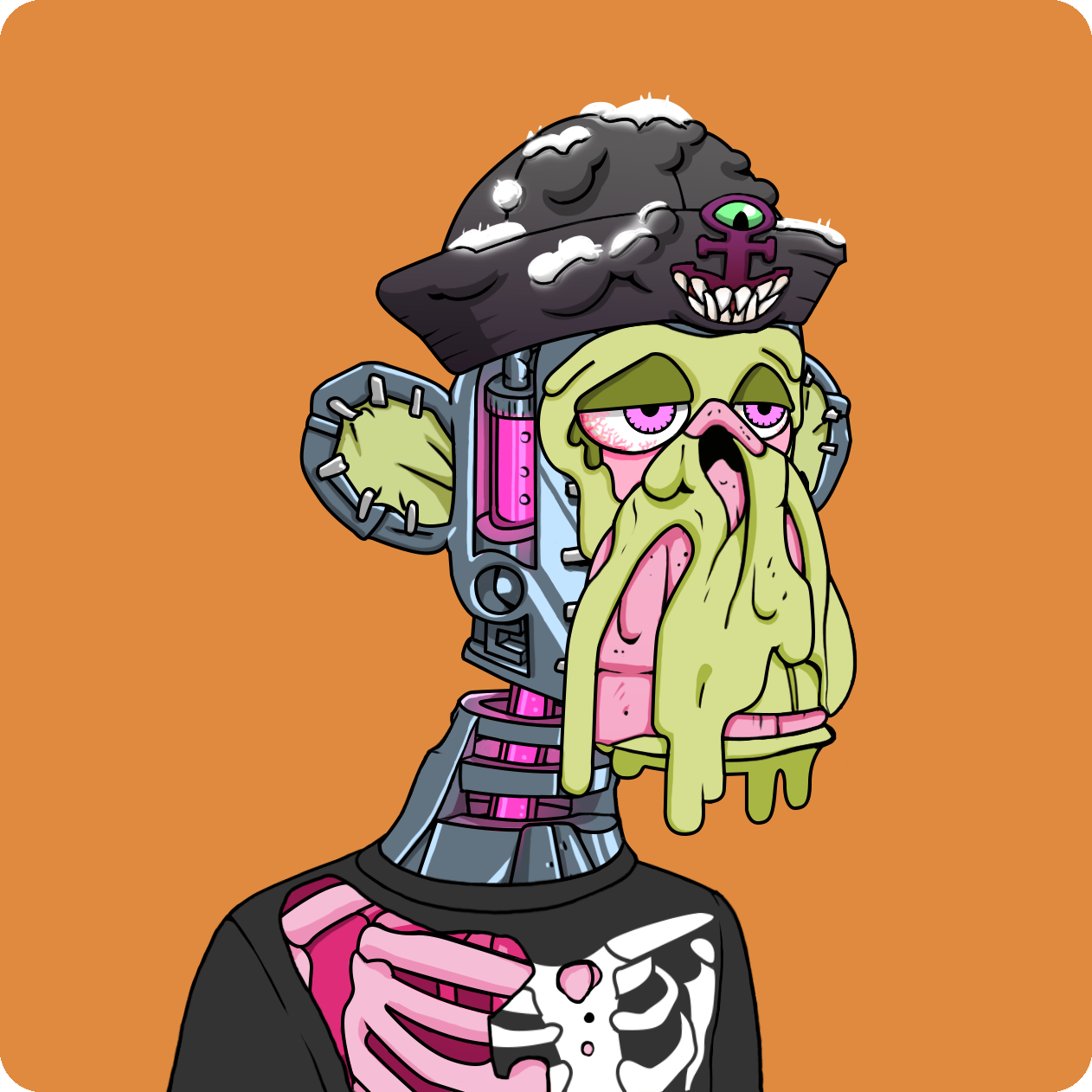 Yuga Labs - Mutant Ape Yacht Club - NFT # 21016