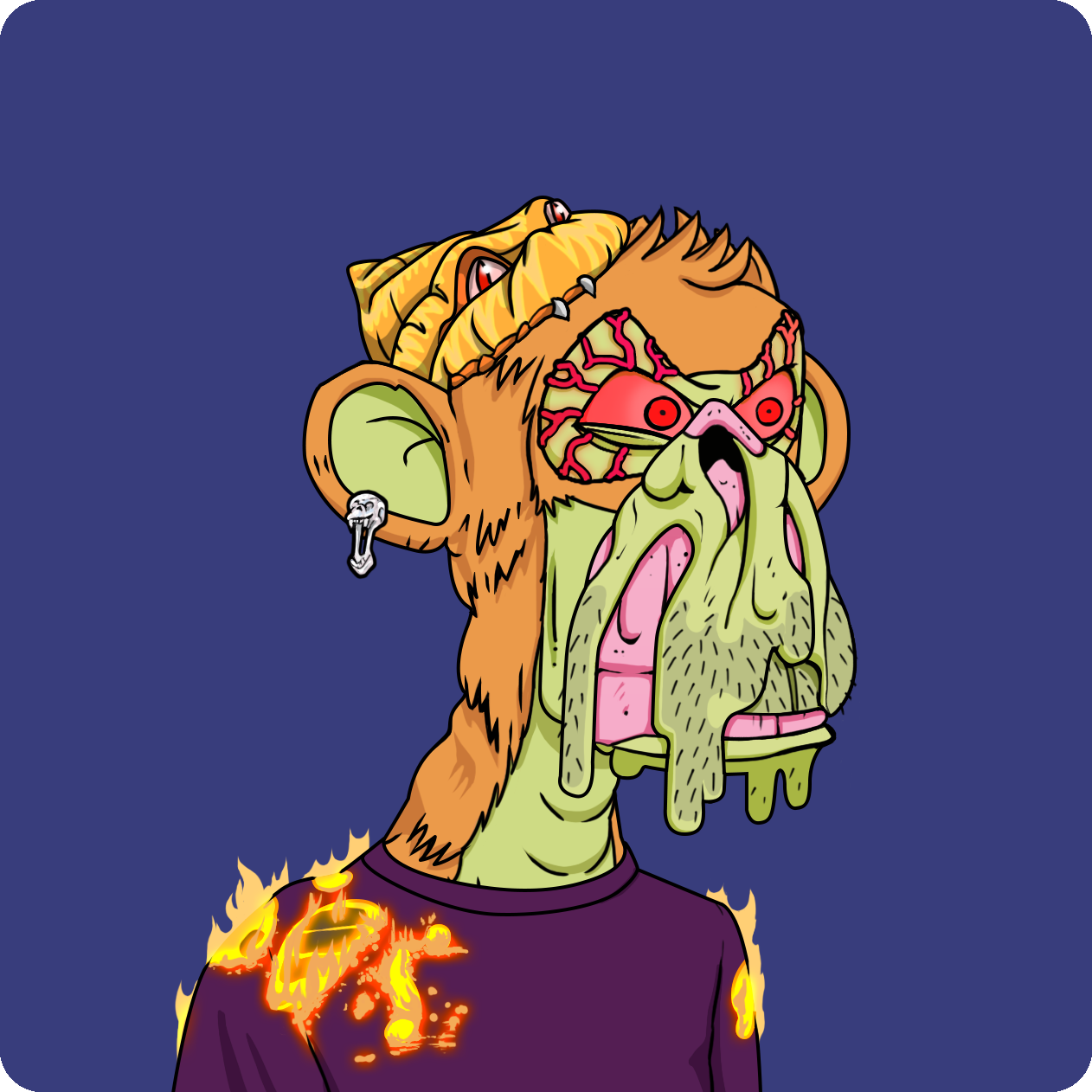 Yuga Labs - Mutant Ape Yacht Club - NFT # 733