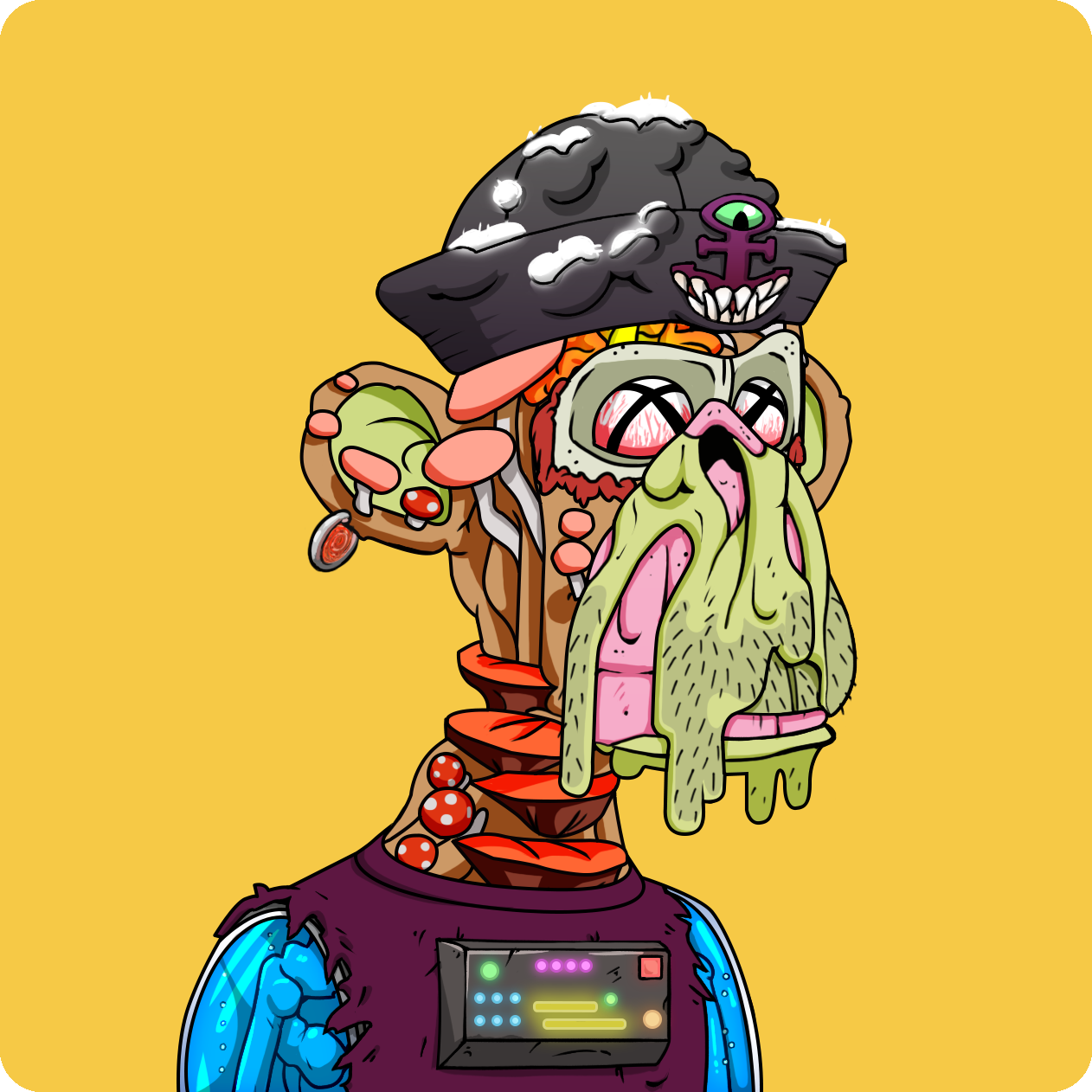 Yuga Labs - Mutant Ape Yacht Club - NFT # 4353