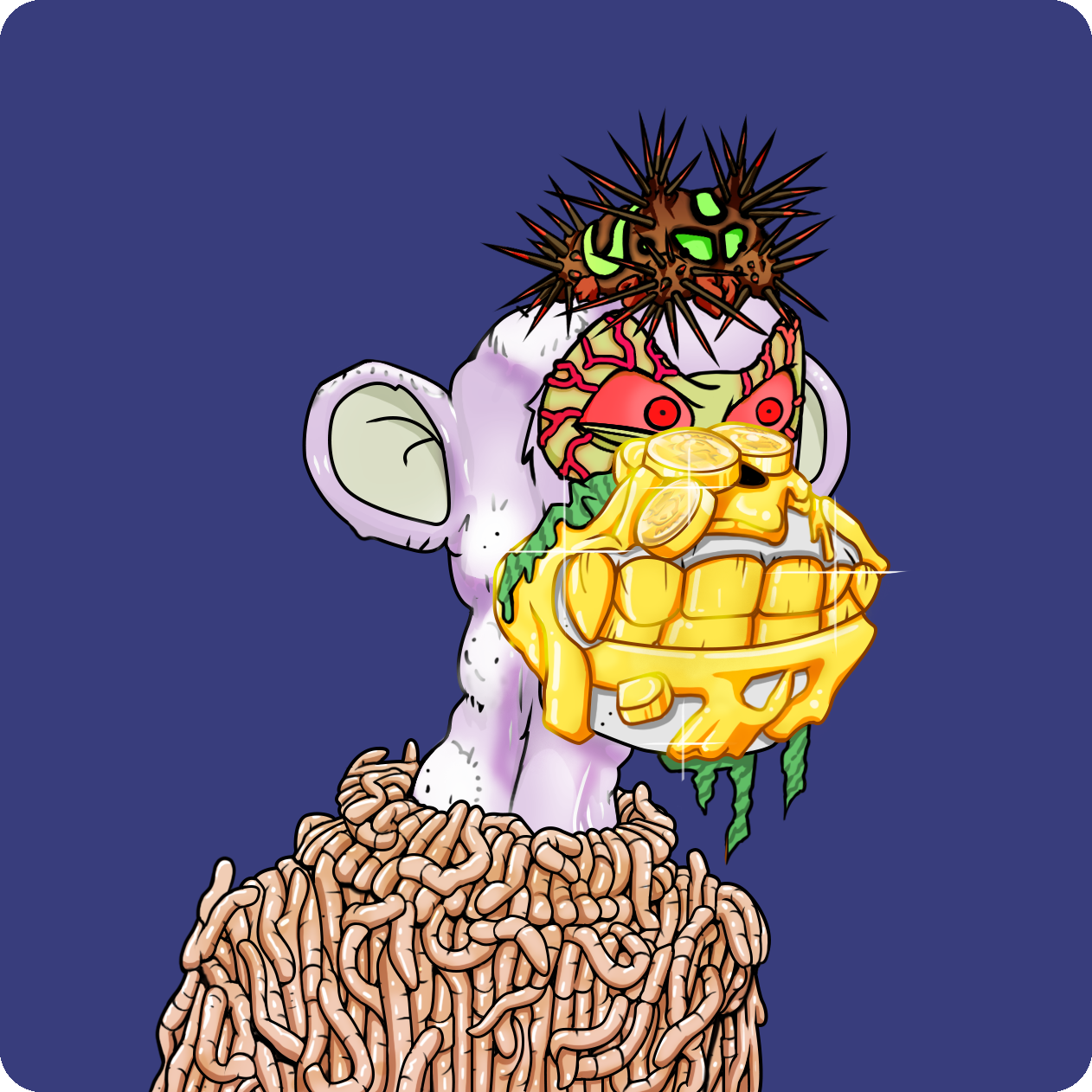 Yuga Labs - Mutant Ape Yacht Club - NFT # 1444