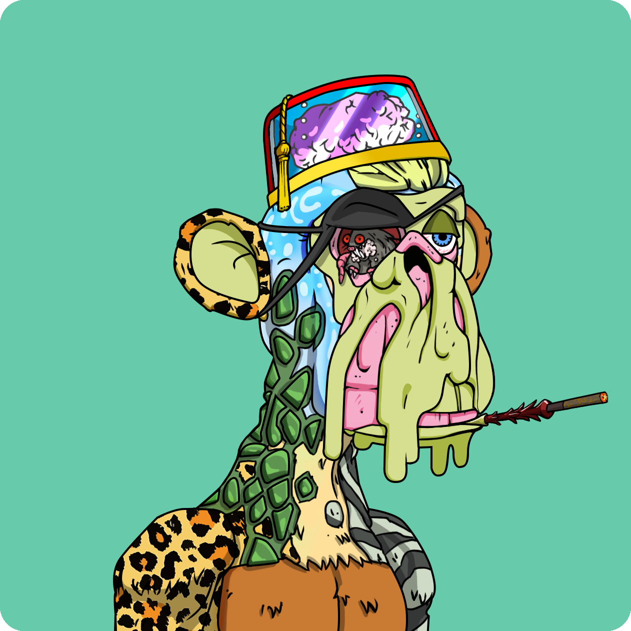 Yuga Labs - Mutant Ape Yacht Club - NFT # 4923