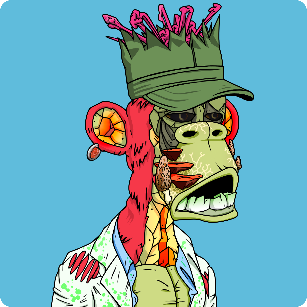 Yuga Labs - Mutant Ape Yacht Club - NFT # 25898