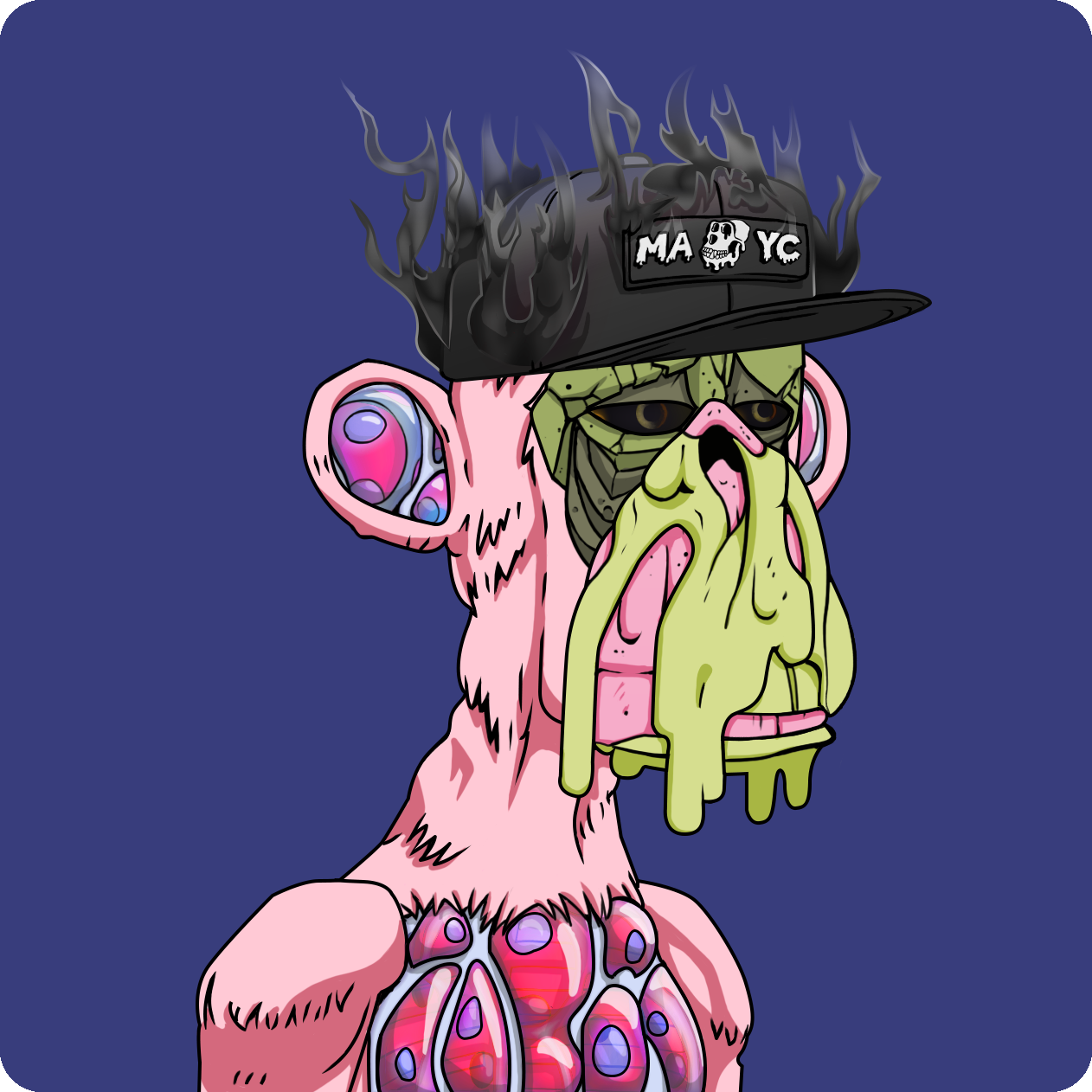 Yuga Labs - Mutant Ape Yacht Club - NFT # 10834