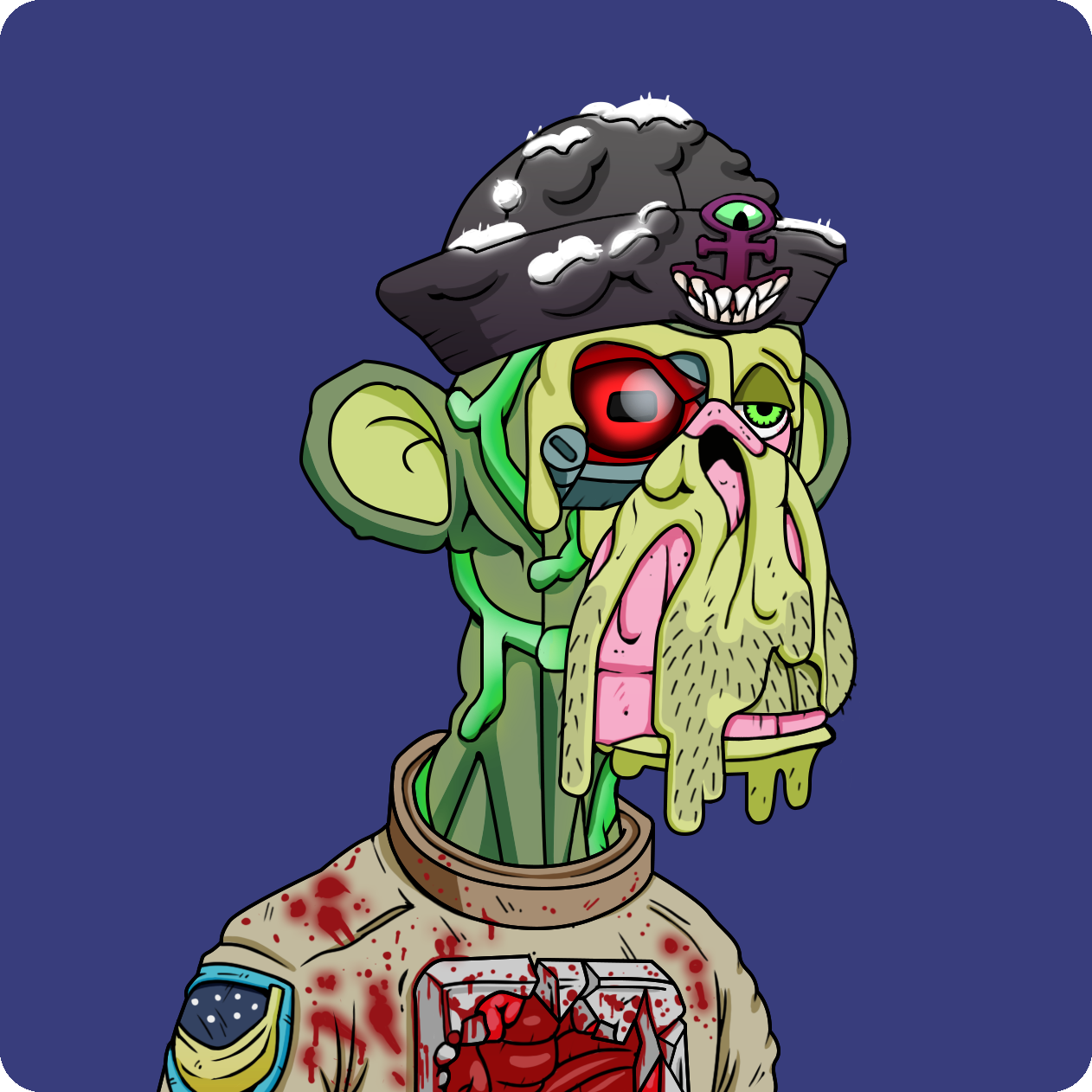 Yuga Labs - Mutant Ape Yacht Club - NFT # 3300