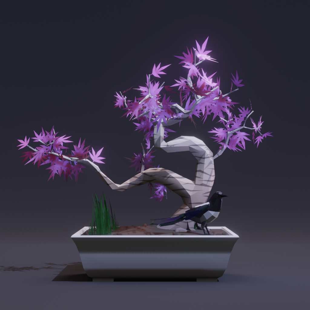 ZENFT Garden Society - Bonsai - Bonsai #8689 - NFT # 8689