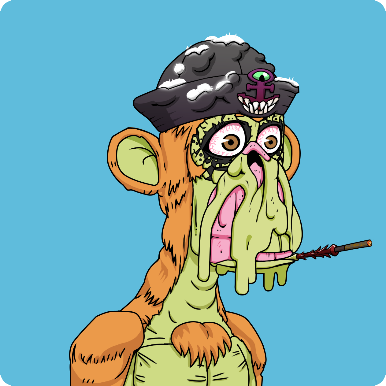 Yuga Labs - Mutant Ape Yacht Club - NFT # 8128