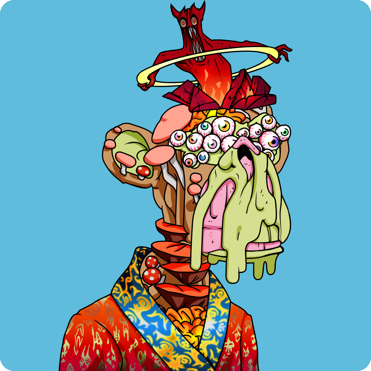 Yuga Labs - Mutant Ape Yacht Club - NFT # 2169